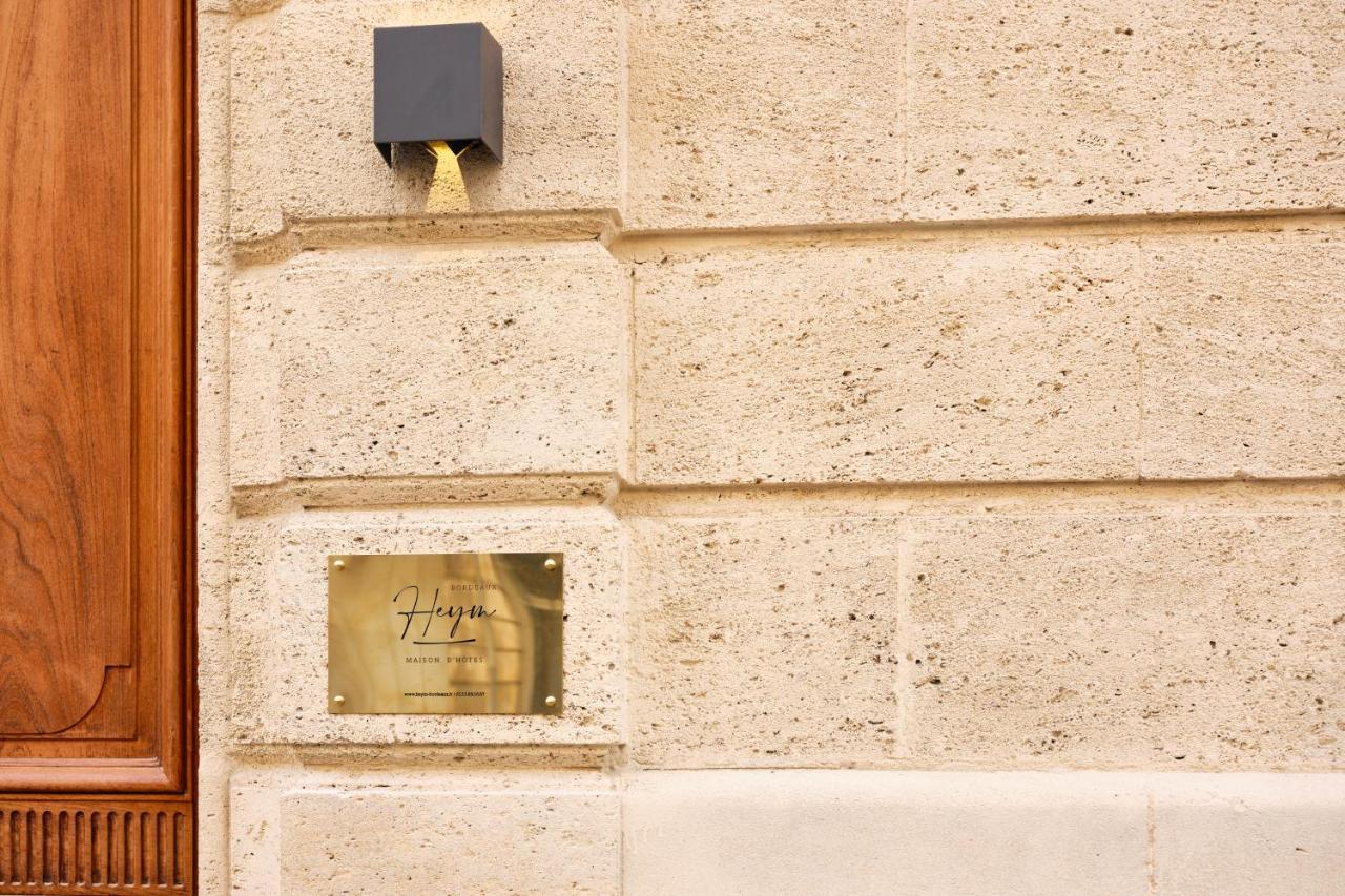 Heym Hotel Bordeaux Eksteriør billede